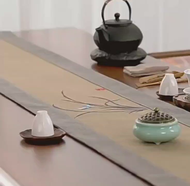 Doris Hemp Orchid Tea Table Mat