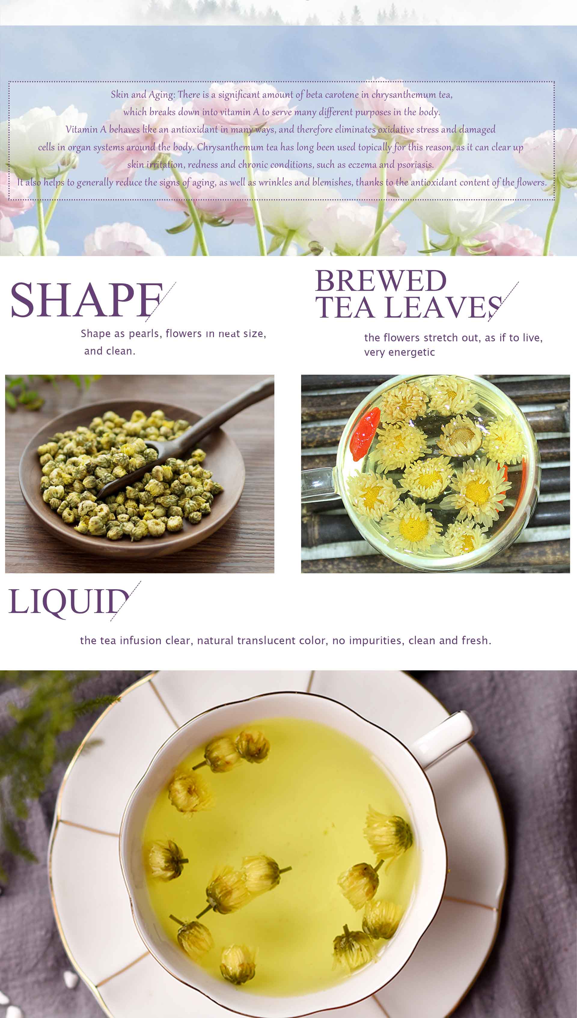 Tire Chrysanthemum Tea