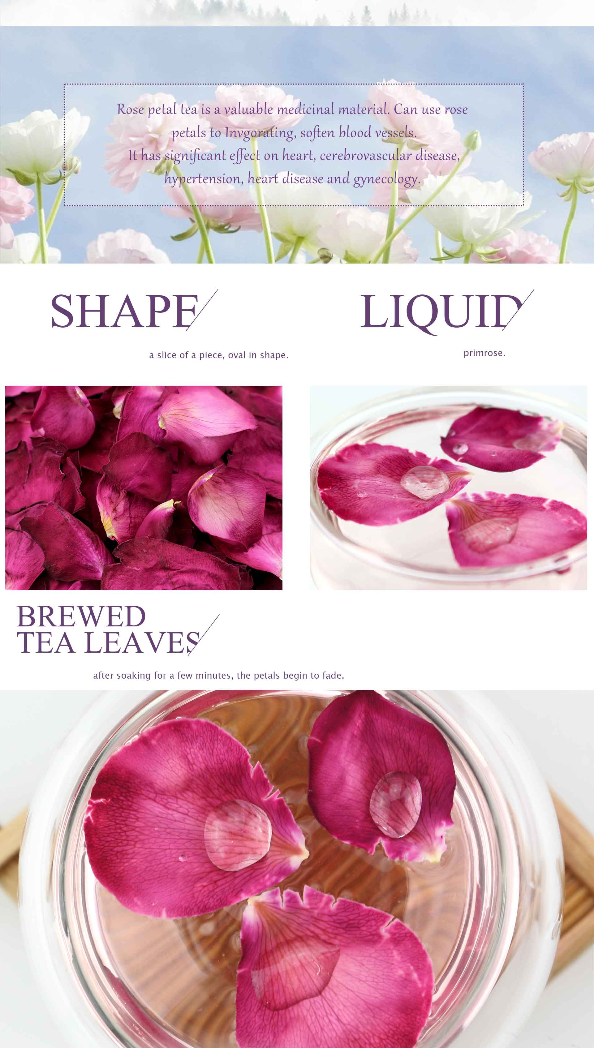 Rose Petal Floral Tea