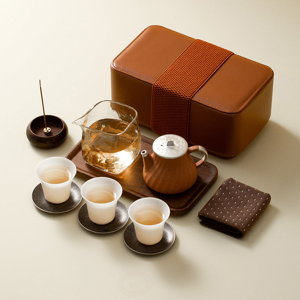 Pottery &amp; Ceramic Travel Tea Set