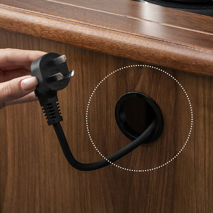 Multi-functional Walnut Movable Tea Table